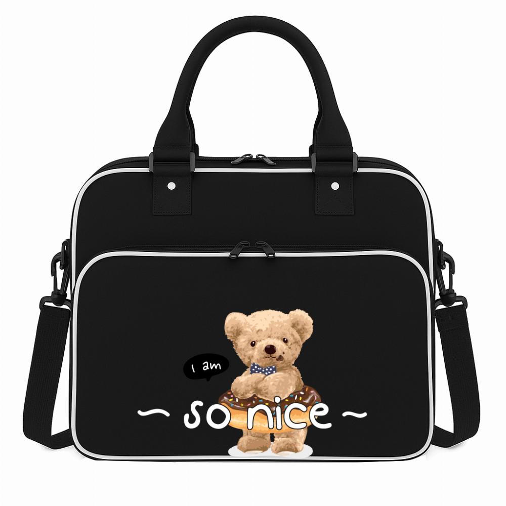 Torba I am so nice torba na siłownie czarna