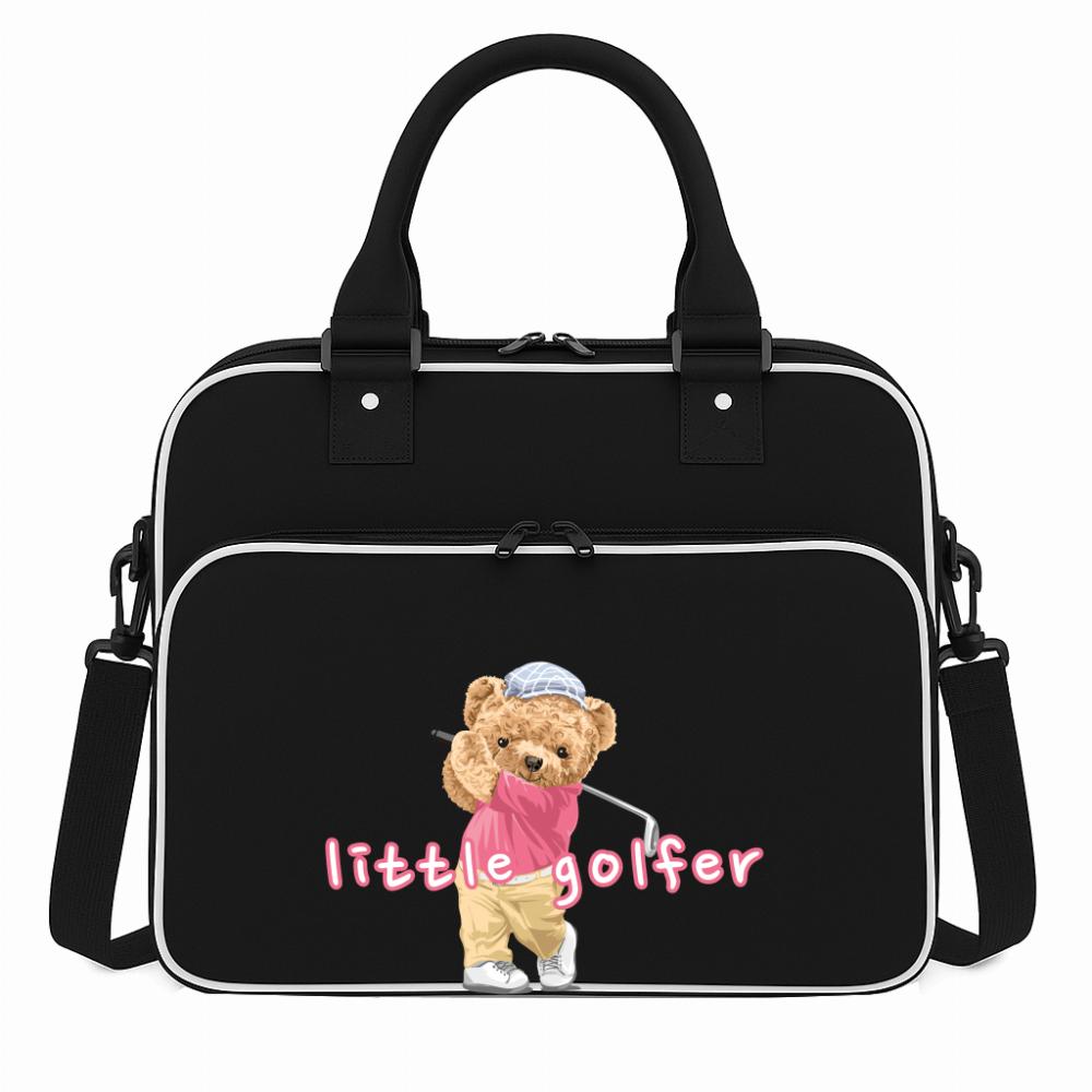Torba Little Golfer torba na siłownie czarna
