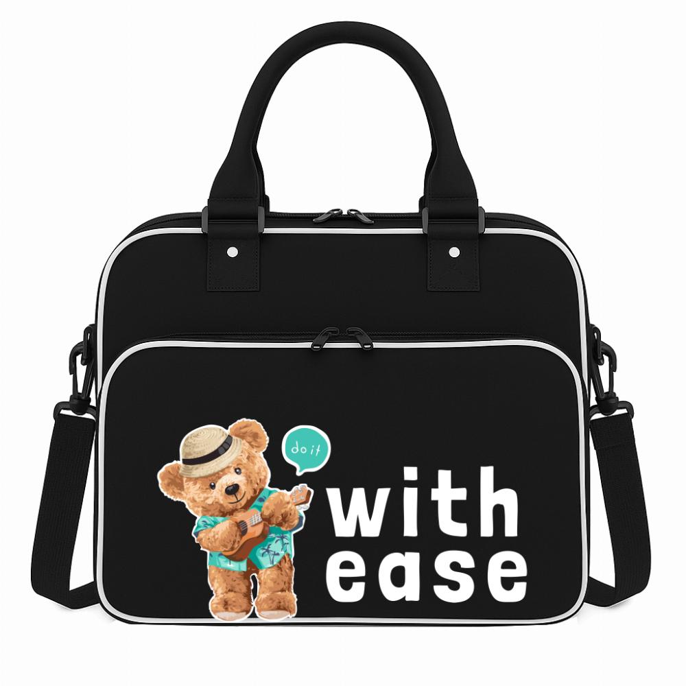 Torba With ease torba na siłownie czarna