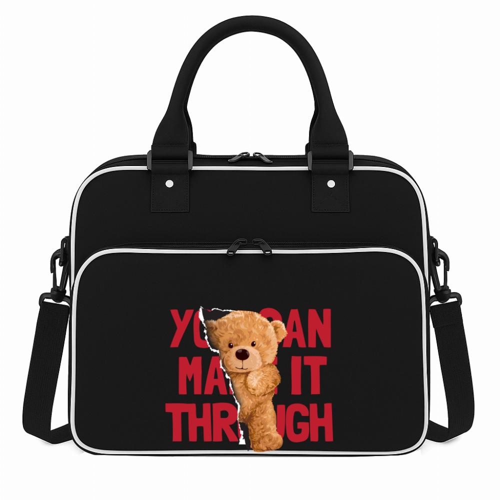 Torba You can make it through torba na siłownie czarna