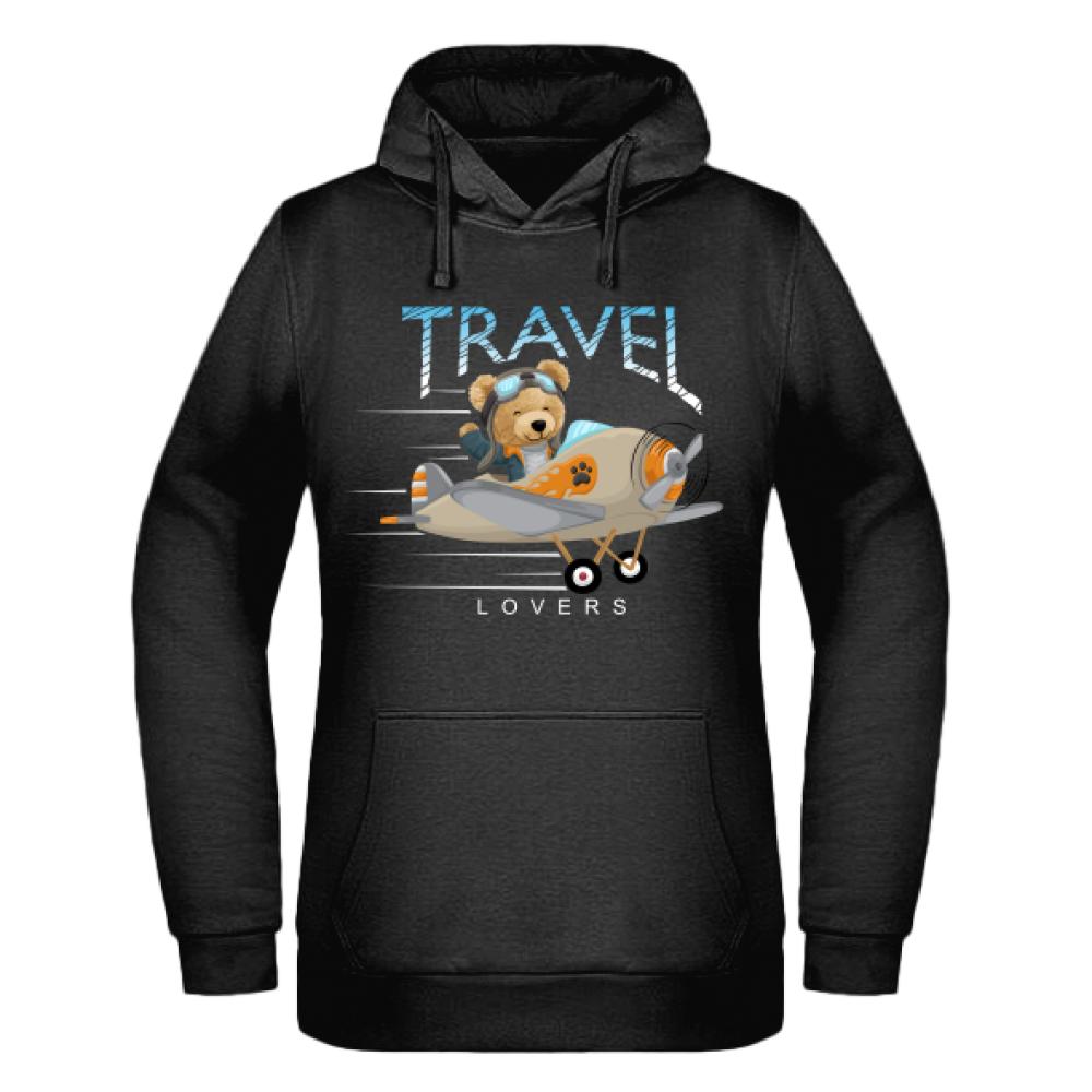 Travel Lovers bluza damska z kapturem