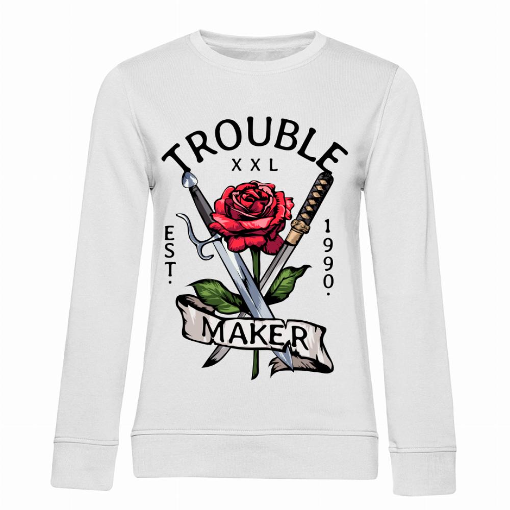 Trouble Maker bluza damska bez kaptura