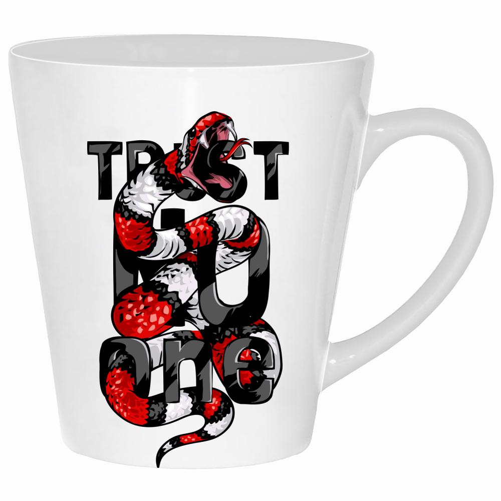 Trust No One kubek latte