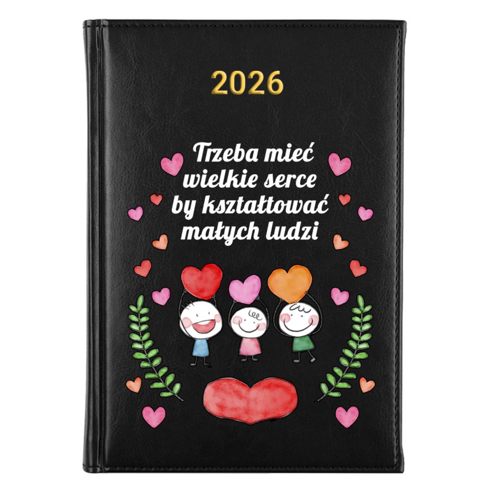 Trzeba mieć wielkie serce 2 kalendarz książkowy a5 2026