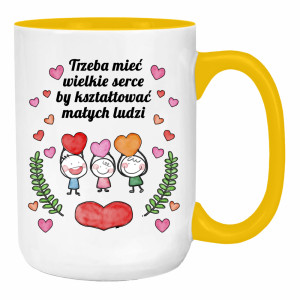 Trzeba mieć wielkie serce by kształtować