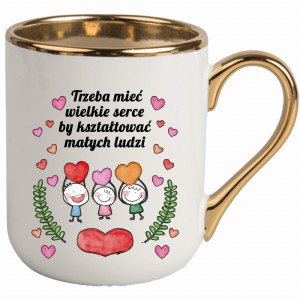 Trzeba mieć wielkie serce by kształtować