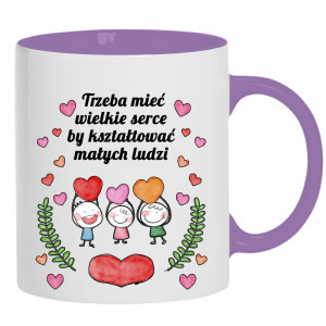 Trzeba mieć wielkie serce by kształtować