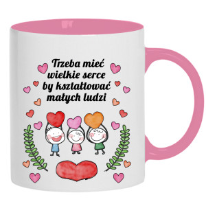 Trzeba mieć wielkie serce by kształtować