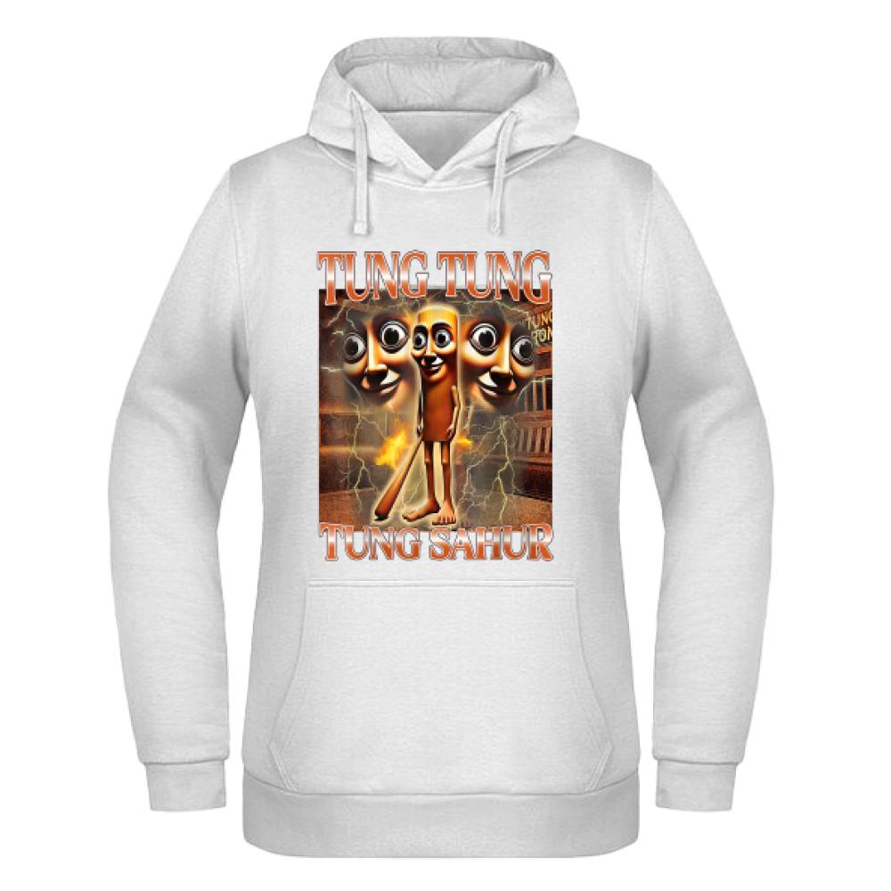 Tung Tung Tung Sahur 3 bluza damska z kapturem