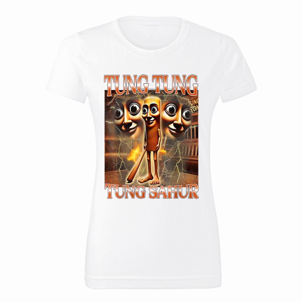 Tung Tung Tung Sahur 3 koszulka damska