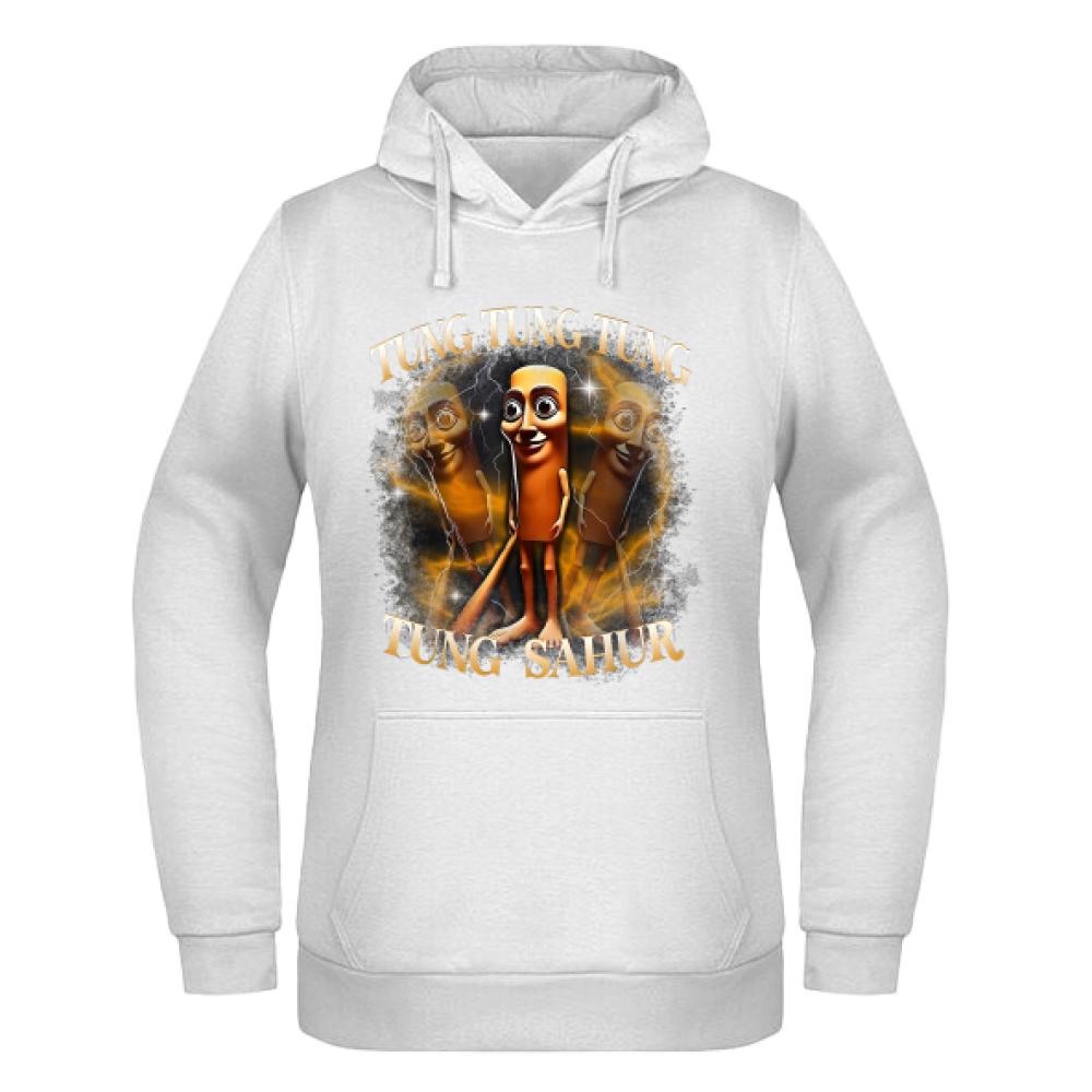 Tung Tung Tung Sahur bluza damska z kapturem