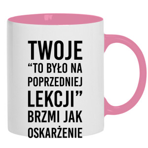 Twoje to było na poprzedniej lekcji 2