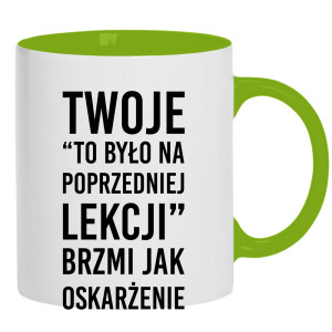 Twoje to było na poprzedniej lekcji 2