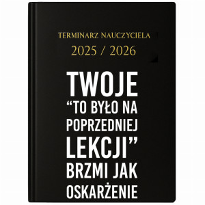 Twoje to było na poprzedniej lekcji