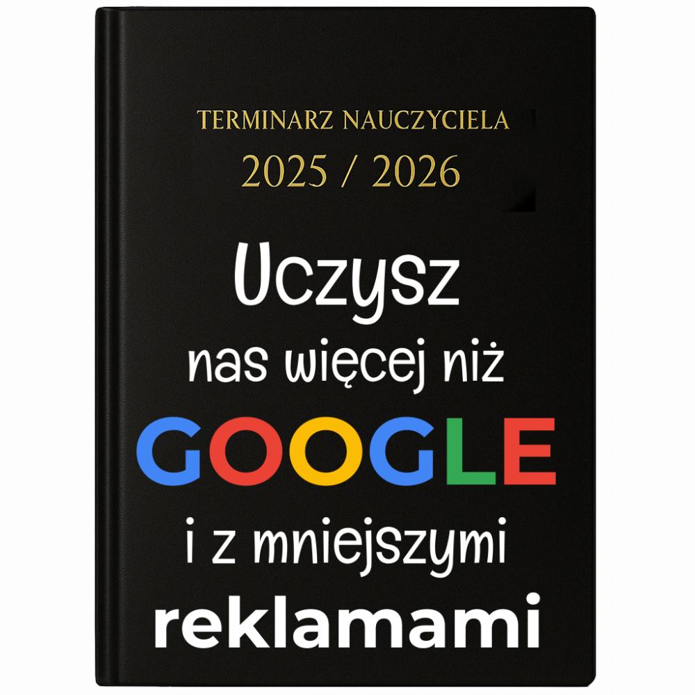 Uczysz nas więcej niż Google kalendarz nauczycielski 2025 - 2026