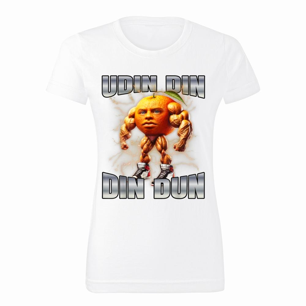 Udin din din dun koszulka damska