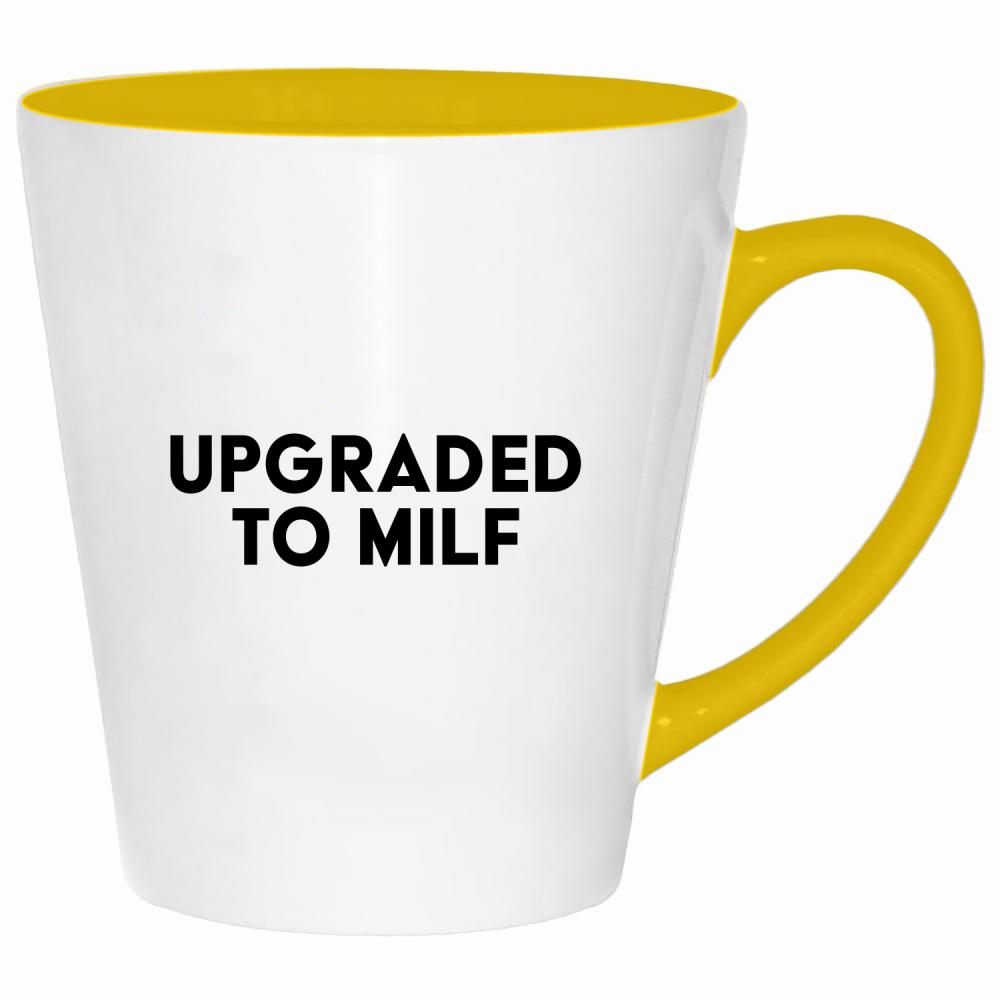 Upgraded to MILF kubek latte kolor żółtyy