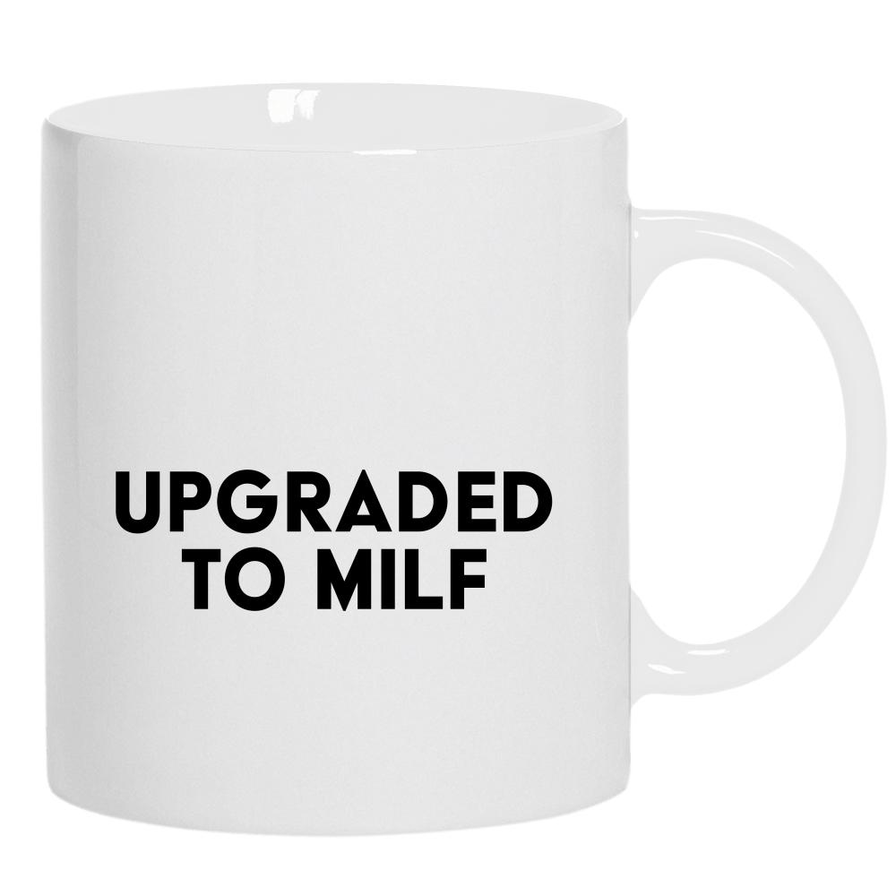 Upgraded to MILF kubek ucho kolor kolor biały