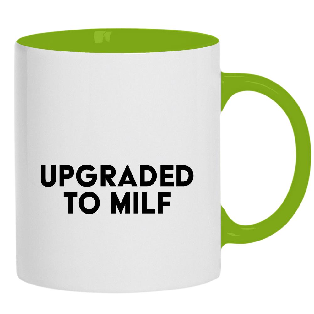 Upgraded to MILF kubek ucho kolor kolor zielony