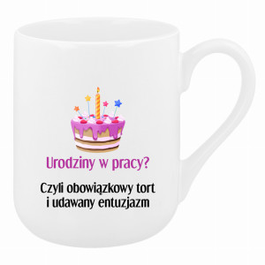 Urodziny w pracy Czyli tort i udawany entuzjazm