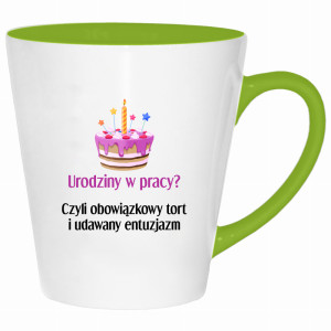 Urodziny w pracy Czyli tort i udawany entuzjazm