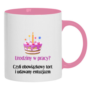 Urodziny w pracy Czyli tort i udawany entuzjazm