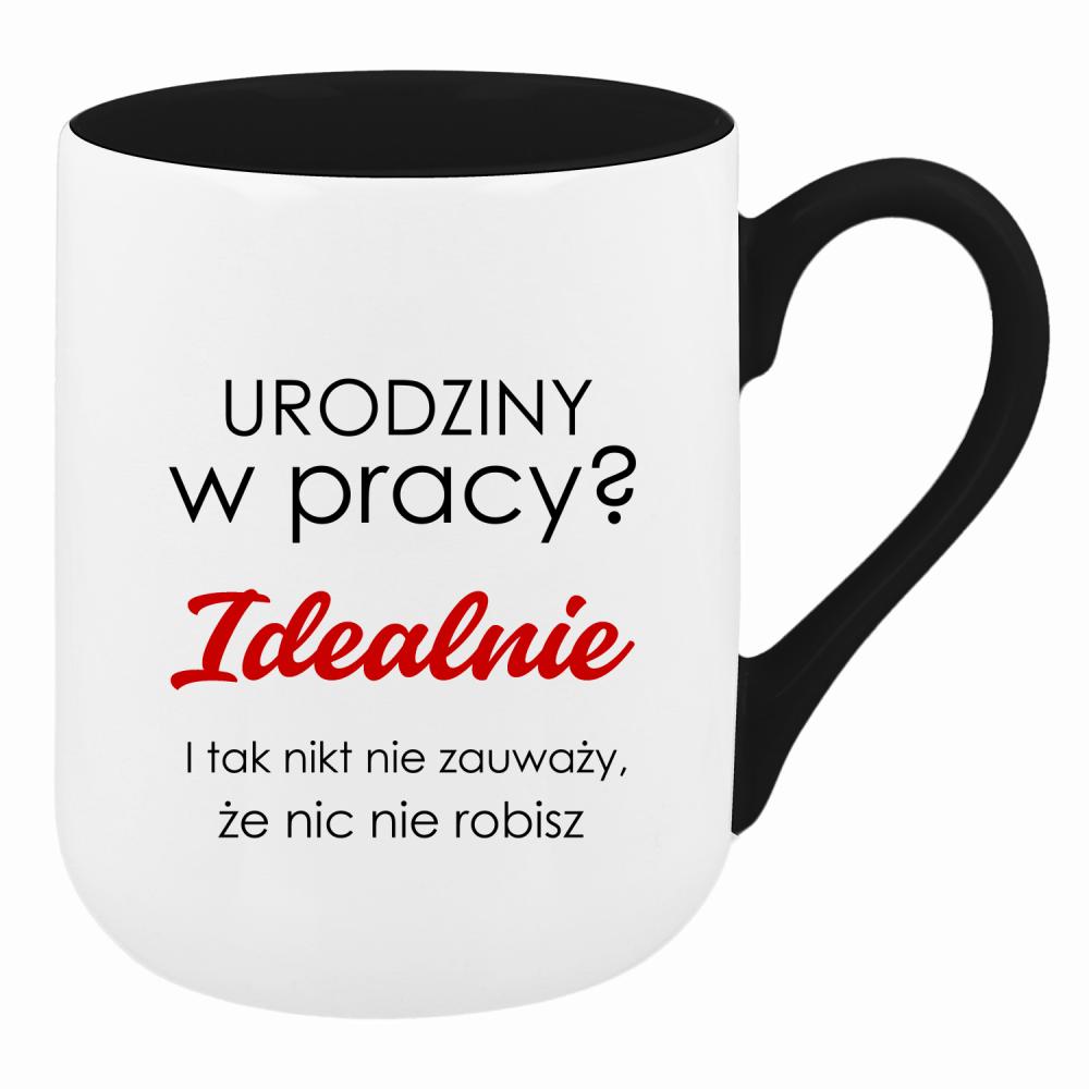 Urodziny w pracy? Idealnie kubek coffee kolor navy