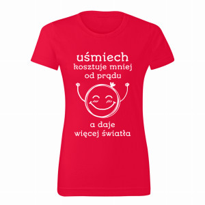 Uśmiech kosztuje mniej od prądu