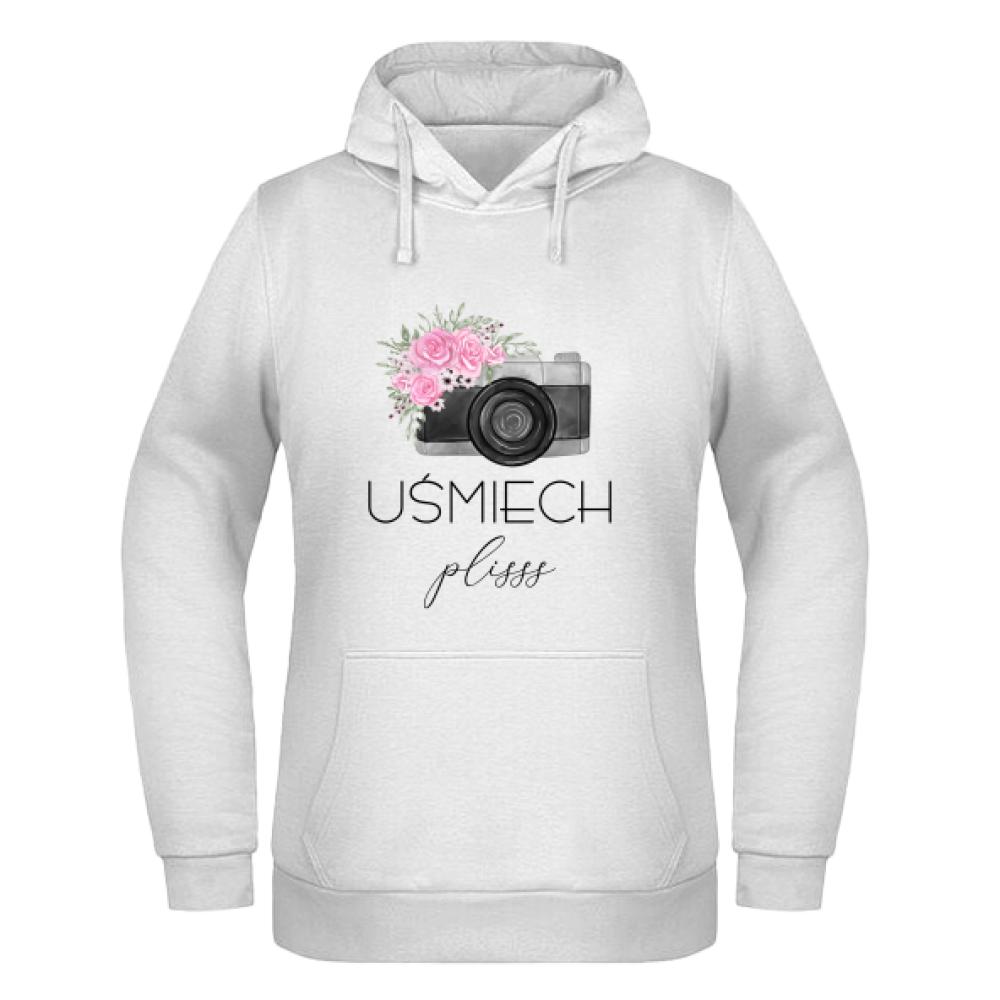 UŚMIECH PLISSS bluza damska z kapturem