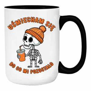 Uśmiecham się, bo co mi pozostało