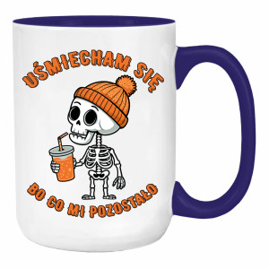 Uśmiecham się, bo co mi pozostało