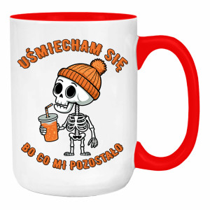 Uśmiecham się, bo co mi pozostało