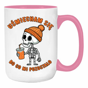 Uśmiecham się, bo co mi pozostało