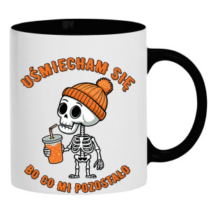 Uśmiecham się, bo co mi pozostało