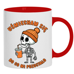 Uśmiecham się, bo co mi pozostało