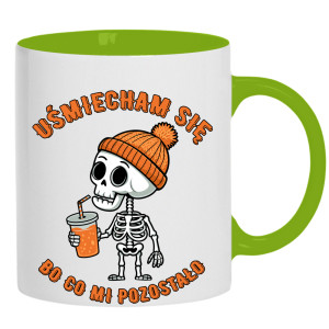 Uśmiecham się, bo co mi pozostało