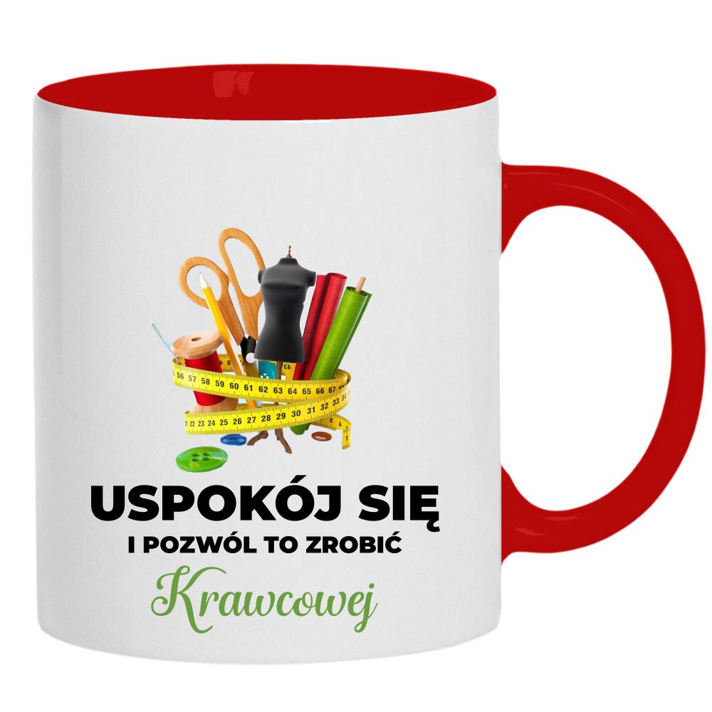 Uspokój się Krawcowa kubek ucho kolor kolor vanilla milkshake