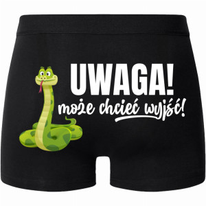 UWAGA! Może chcieć wyjść