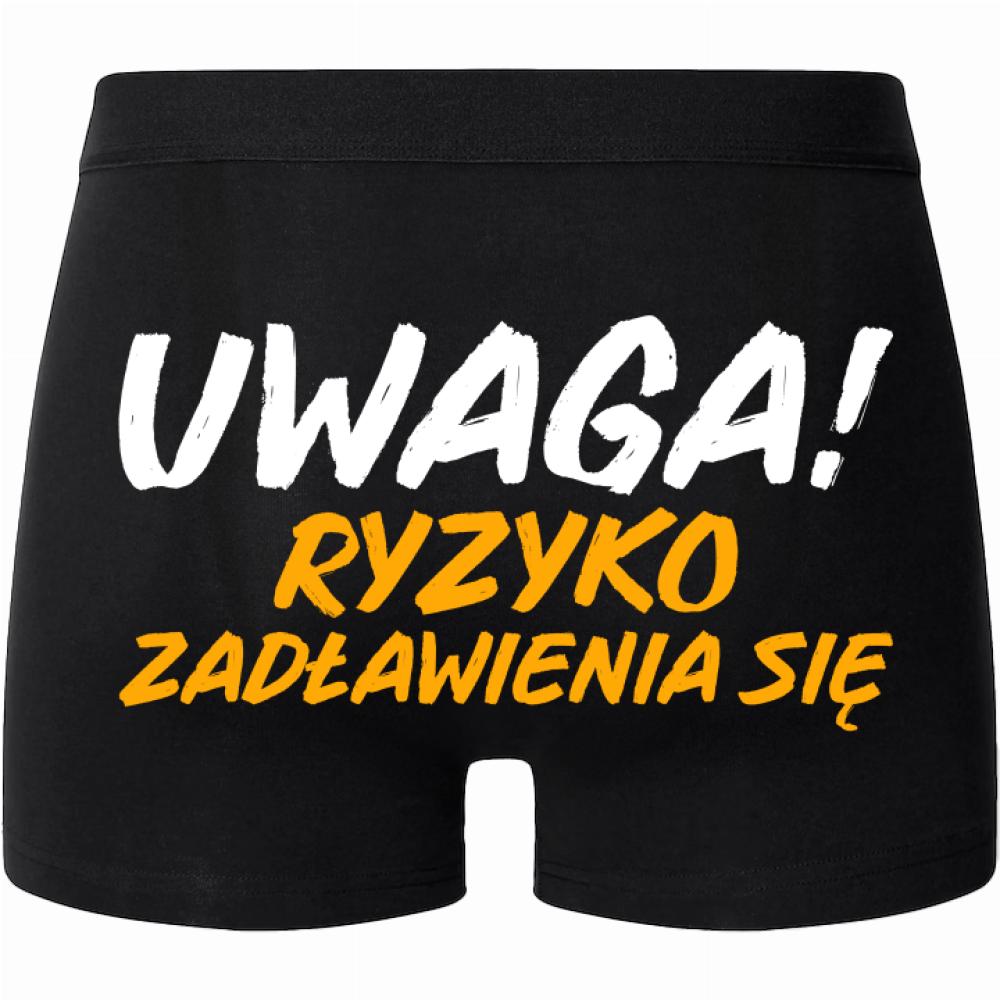 Uwaga! Ryzyko zadławienia się bokserki męskie