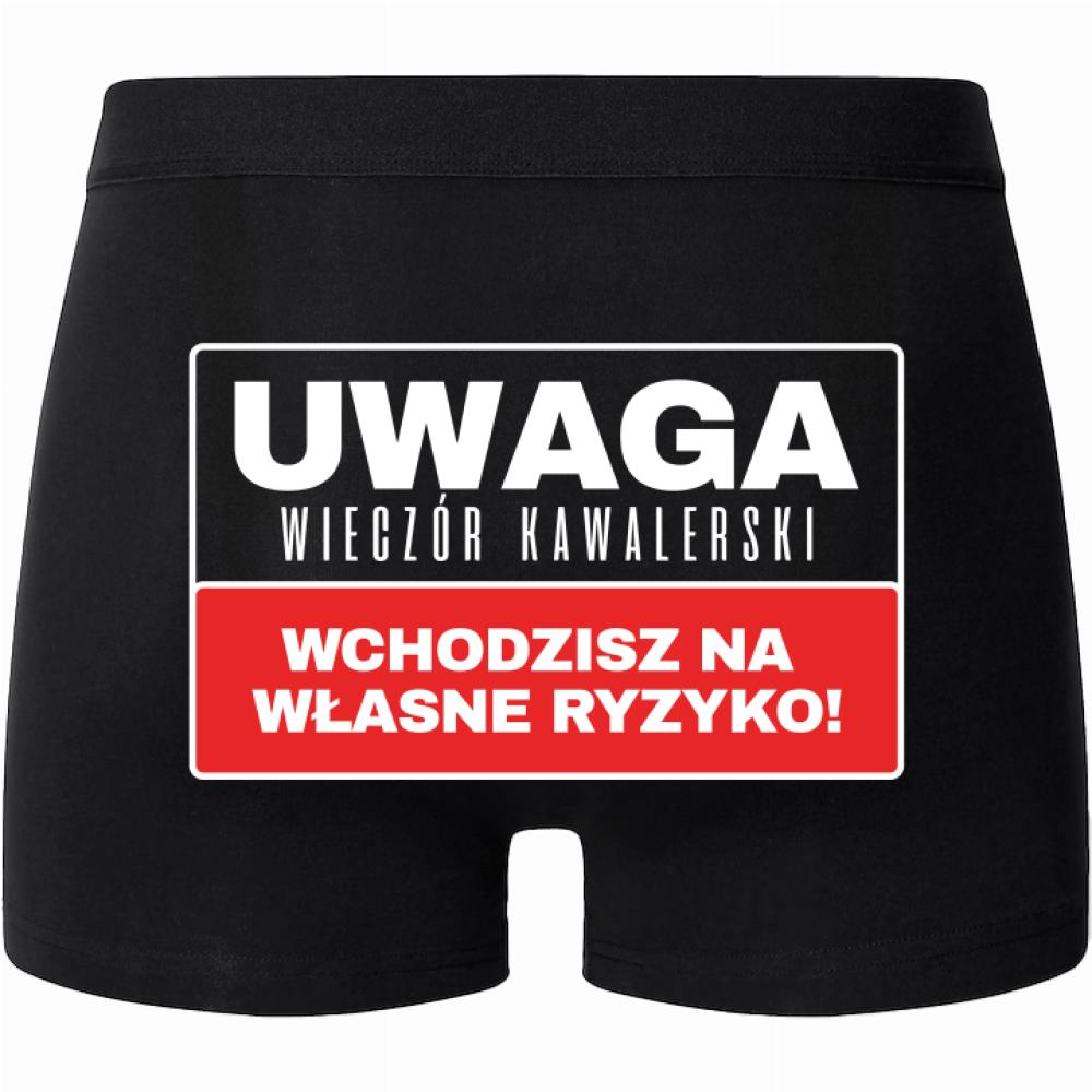 Uwaga, Wieczór Kawalerski! bokserki męskie