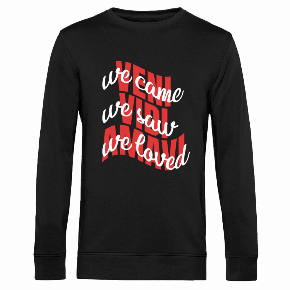 VENI VIDI AMAVI2 bluza męska bez kaptura