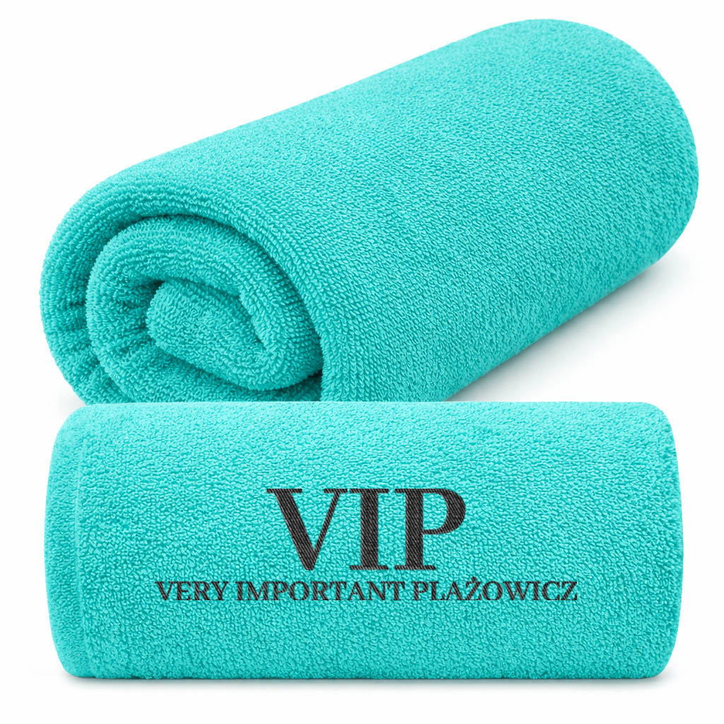 VIP! Very important plażowicz ręcznik fitness 50x100