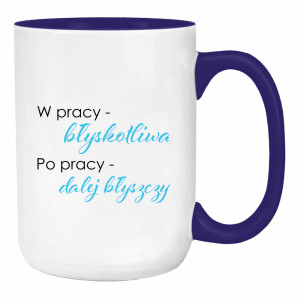W pracy błyskotliwa, po pracy dalej błyszczy