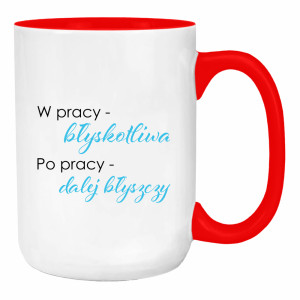 W pracy błyskotliwa, po pracy dalej błyszczy