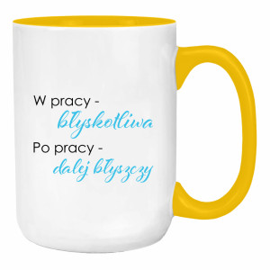 W pracy błyskotliwa, po pracy dalej błyszczy