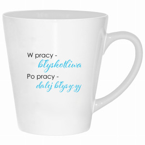 W pracy błyskotliwa, po pracy dalej błyszczy