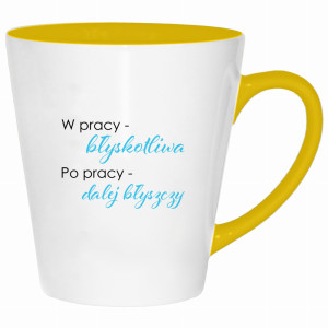 W pracy błyskotliwa, po pracy dalej błyszczy