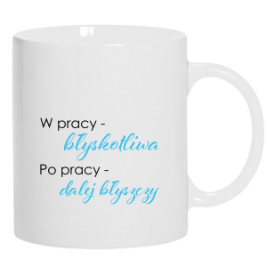 W pracy błyskotliwa, po pracy dalej błyszczy