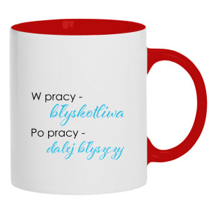 W pracy błyskotliwa, po pracy dalej błyszczy