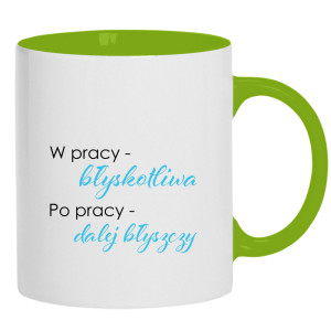 W pracy błyskotliwa, po pracy dalej błyszczy